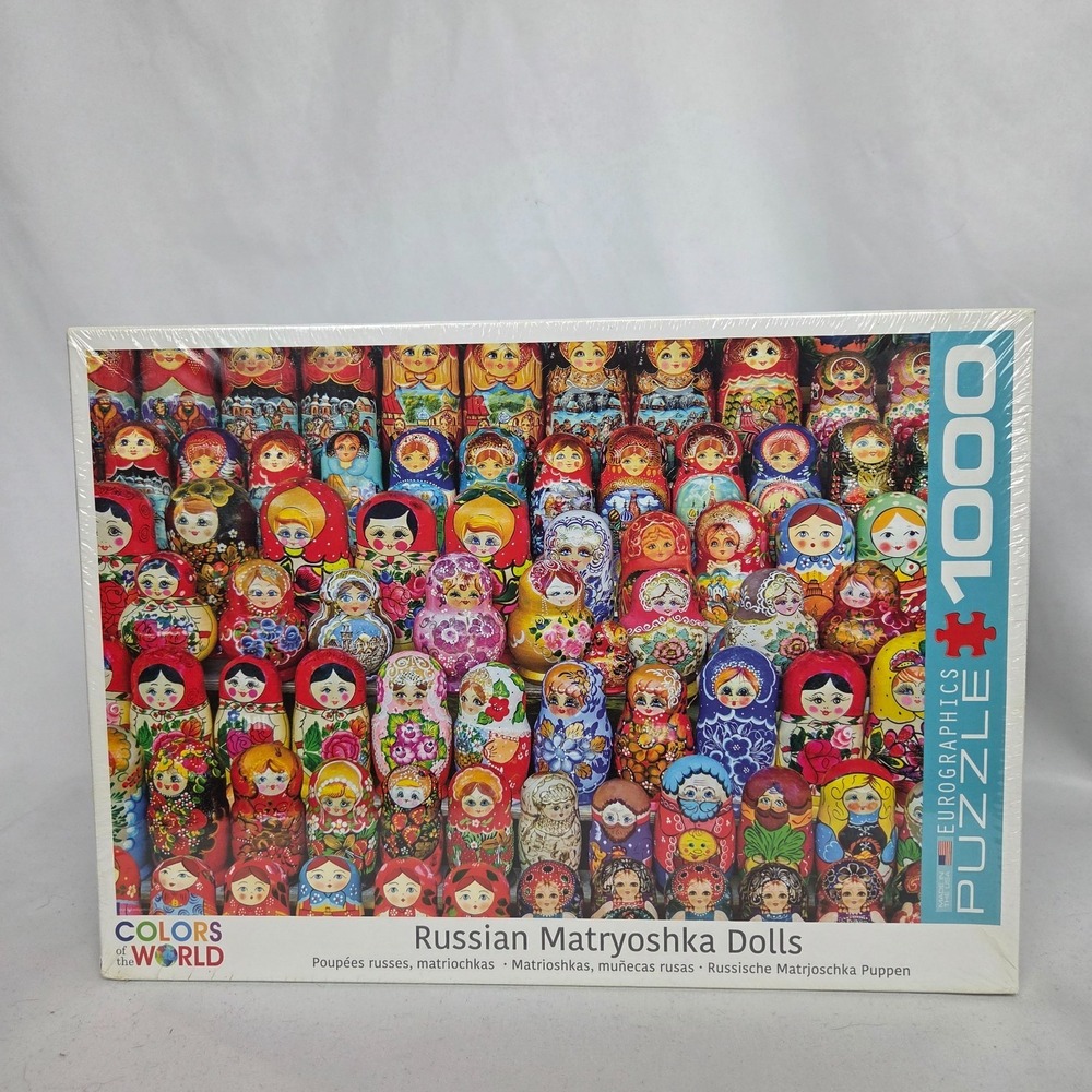 New Sealed Eurographics‎ "Russian Matryoshka Dolls" 1000 Piece Jigsaw Puzzle